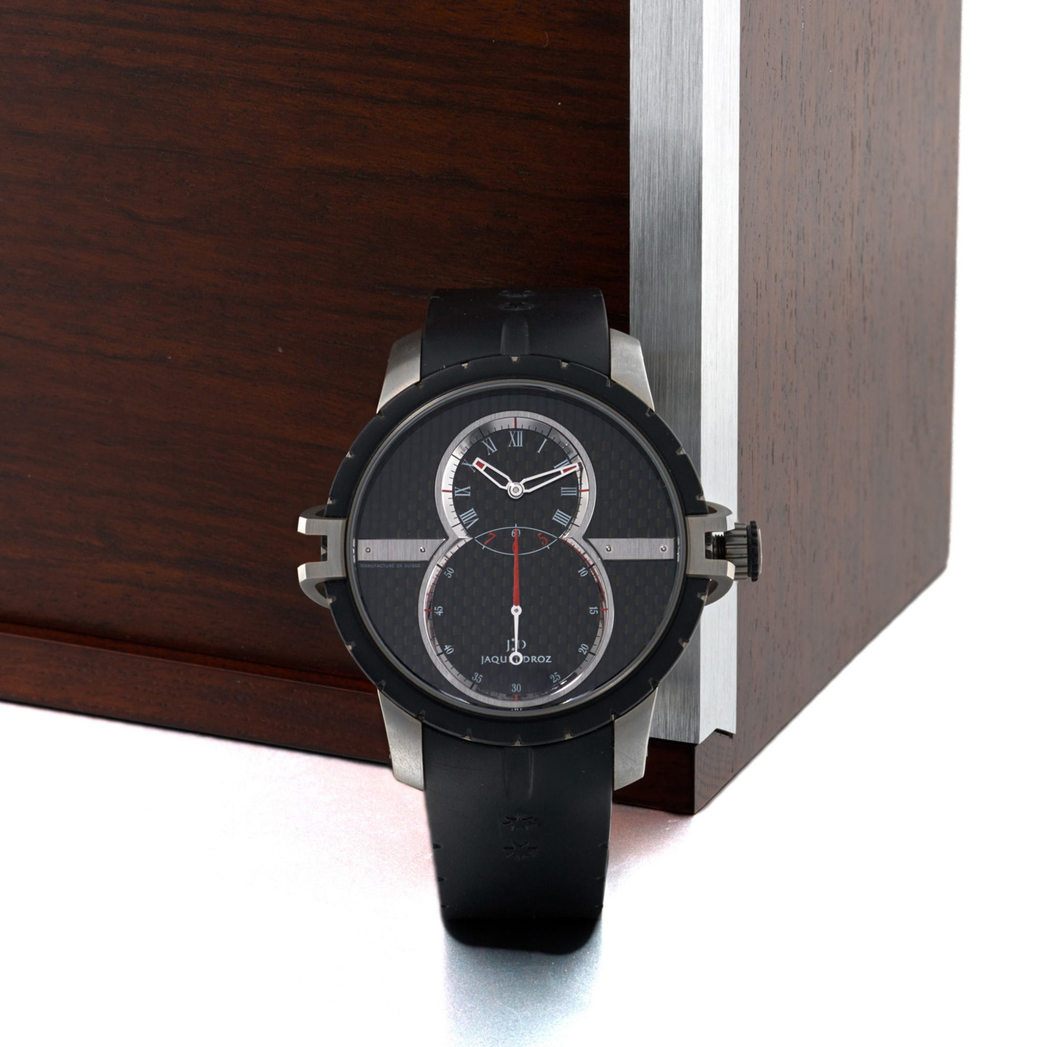 JAQUET DROZ, REF. J029038, GRANDE SECONDE SW, NEW OLD STOCK