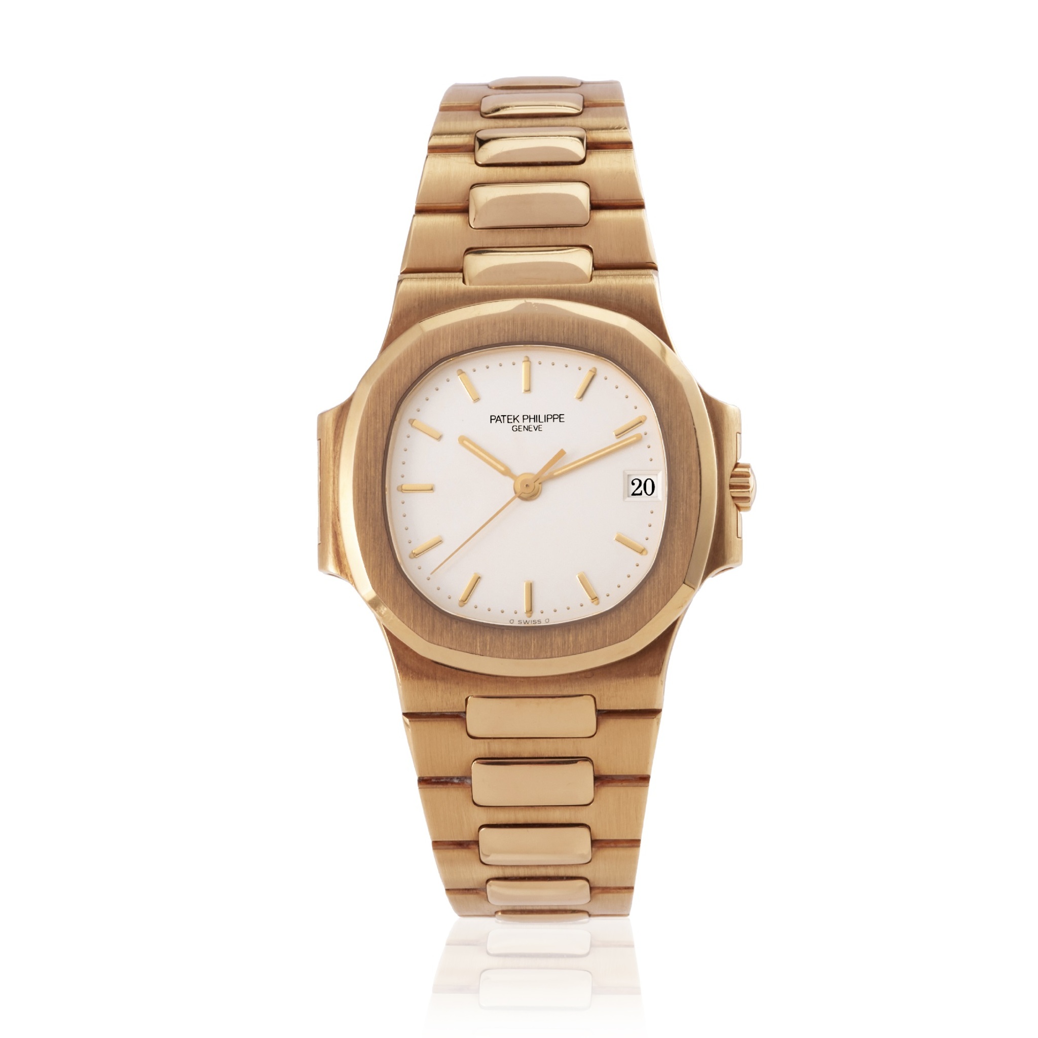 PATEK PHILIPPE REF. 3800/1, NAUTILUS, 18K YELLOW GOLD Hong Kong
