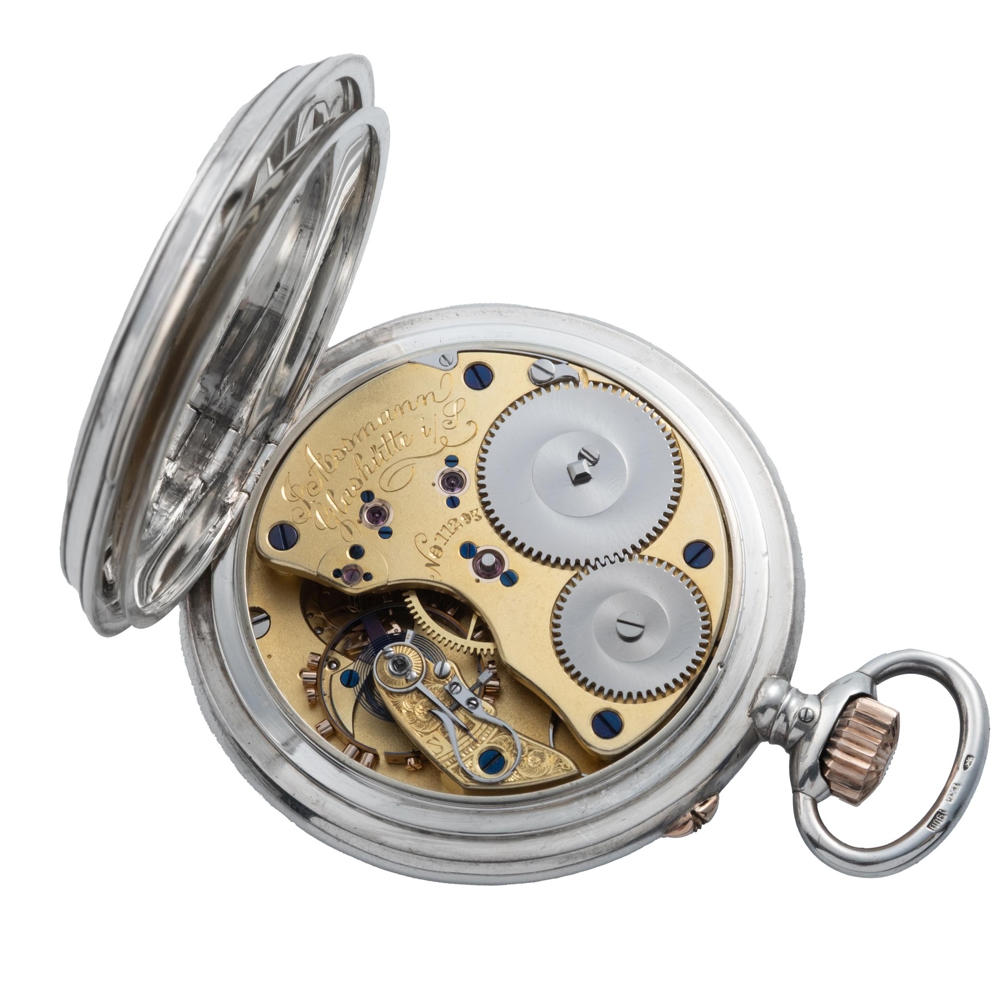J. ASSMANN, GERMANY, PERPETUAL CALENDAR WITH LANGE'S GUILLAUME-TYPE ...
